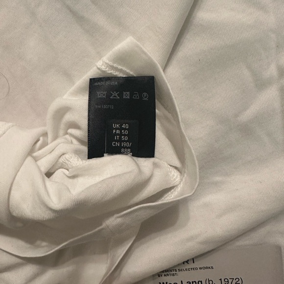 AMIRI
logo-print cotton T-shirt size large white - Picture 11 of 11